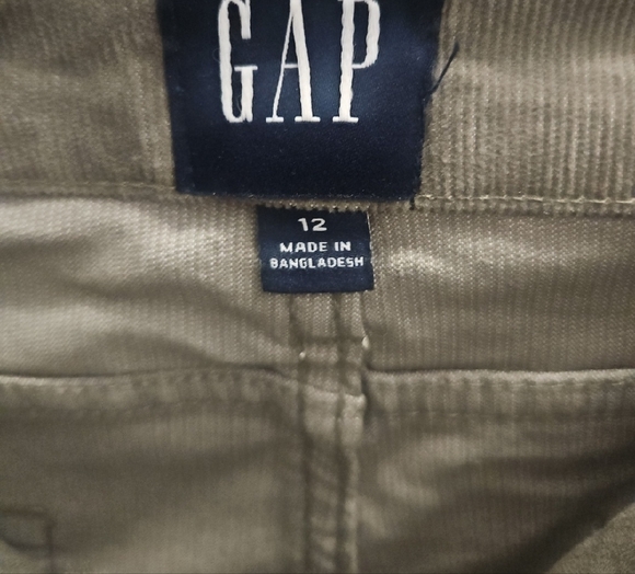 GAP Green Jean Shorts Relaxed Fit - Picture 3 of 4
